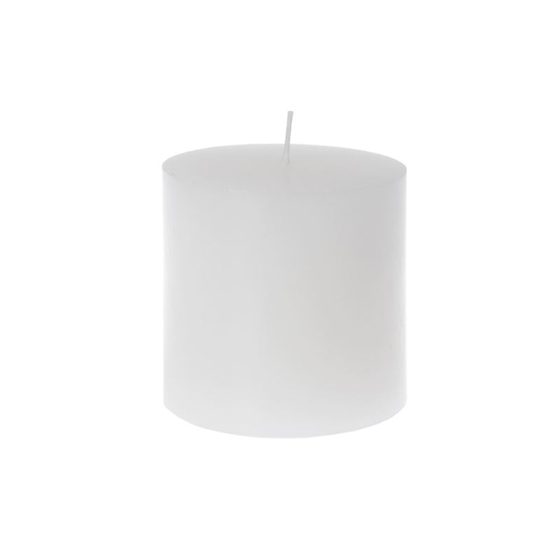 Zuhause – Klassik Candle 10x10cm White