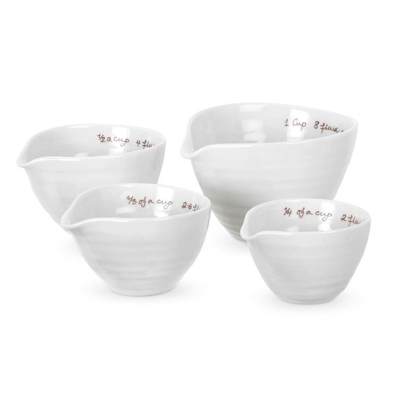 Sophie Conran for Portmeirion – Ice White Measuring Cups Set of 4