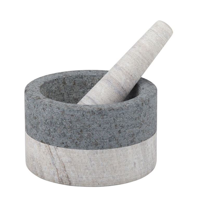 Davis & Waddell Essentials – Akin Granite and Marble Mortar and Pestle 18cm