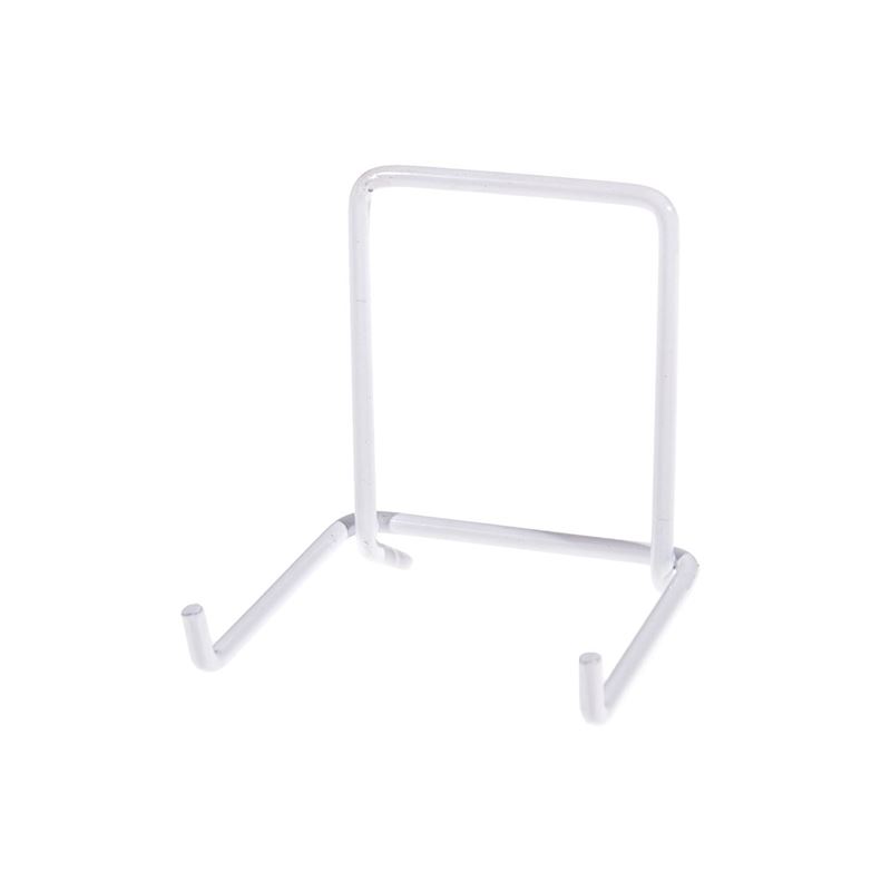 JeS – White Coated Plate Stand No. 2 (Made in England)