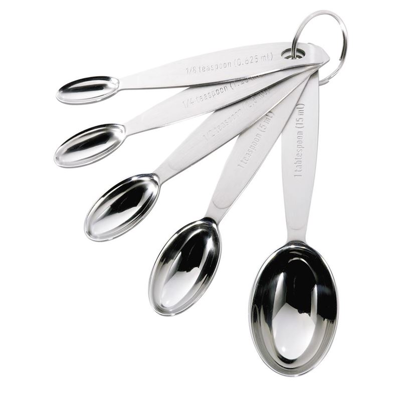 Cuisipro – 5pc Stainless Steel Measuring Spoons set