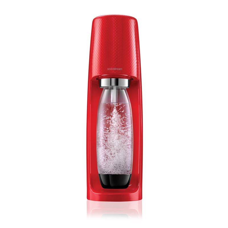 SodaStream – Spirit Sparkling Water Drinks Machine Red