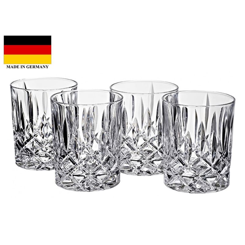 Nachtmann Crystal – Noblesse Whisky 295ml Set of 4 (Made in Germany)