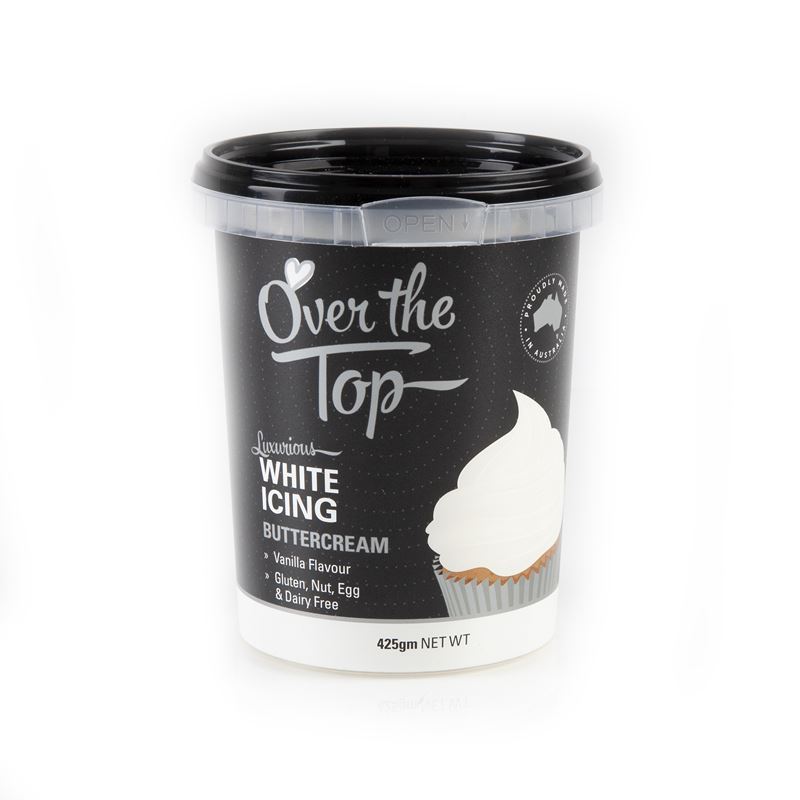 Over the Top – Ready Made Buttercream White 425g