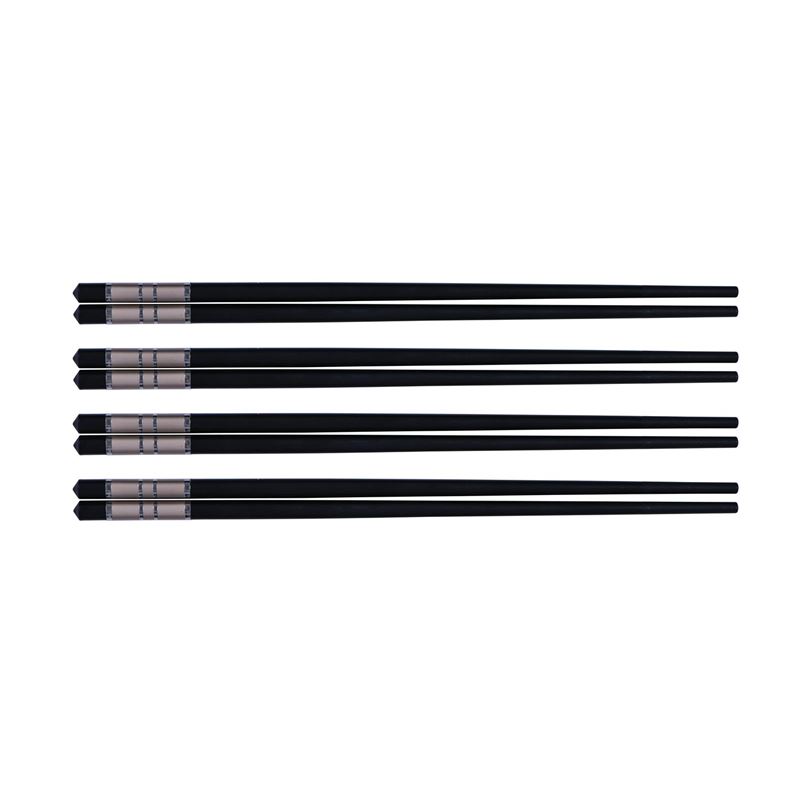 Avanti – Alloy Chopsticks with Silver Trim set of 4