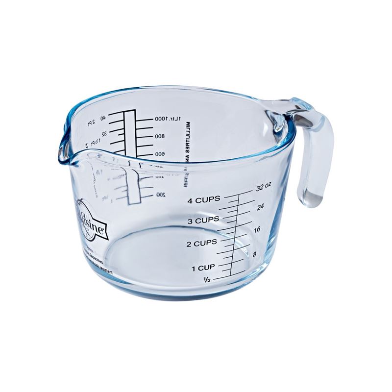 O’Cuisine – Glass Measuring Jug 4 Cup 1Ltr (Made in France)