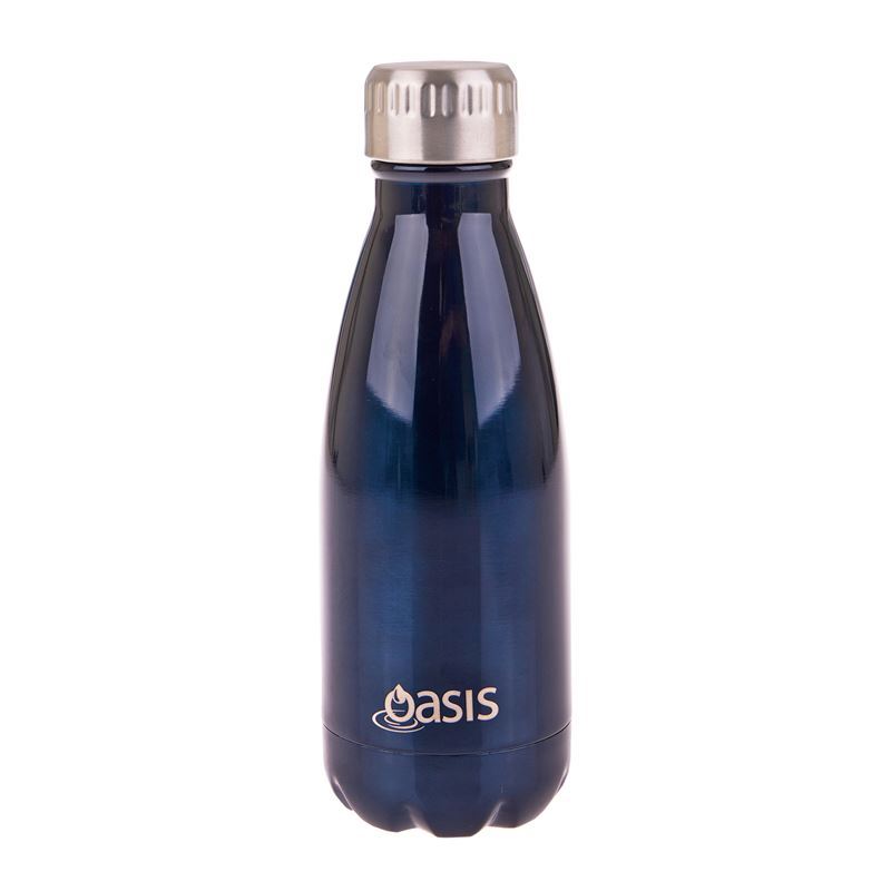 Oasis – Insulated Drink Bottle 350ml Navy