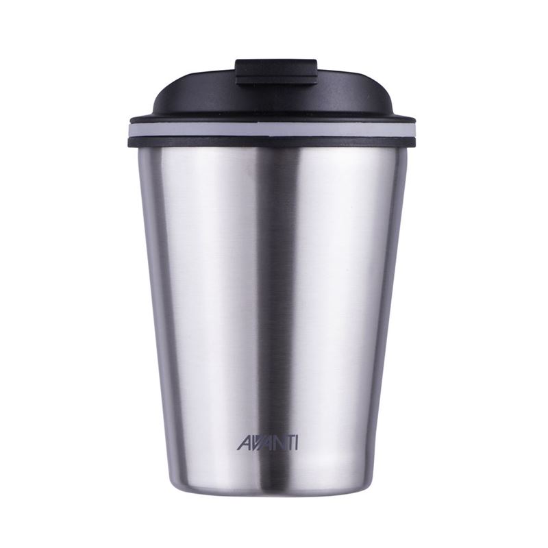 Avanti – GOCUP Double Wall Stainless Steel Coffee Cup 236ml Brushed