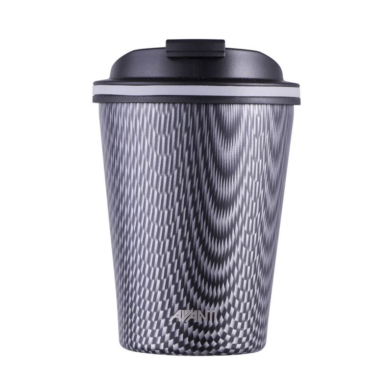 Avanti – GOCUP Double Wall Stainless Steel Coffee Cup 236ml Carbon *