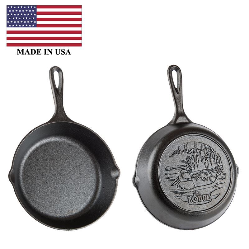 Lodge – Logic Cast Iron Skillet 20cm with Duck (Made in the U.S.A)
