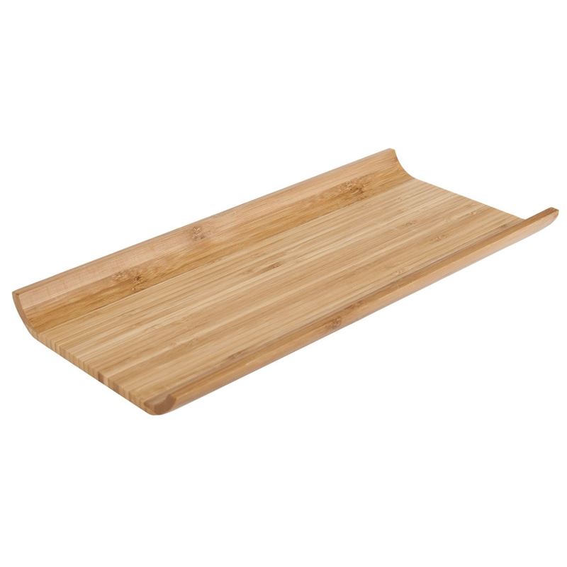 Benzer – Ecozon Bamboo Boto Serving Tray Large 37.8×17.8×2.8cm