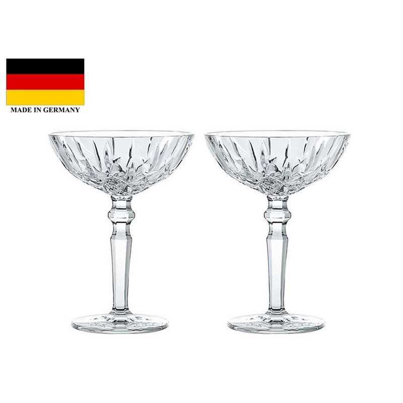 Nachtmann Crystal – Noblesse Cocktail 180ml Set of 2 (Made in Germany)