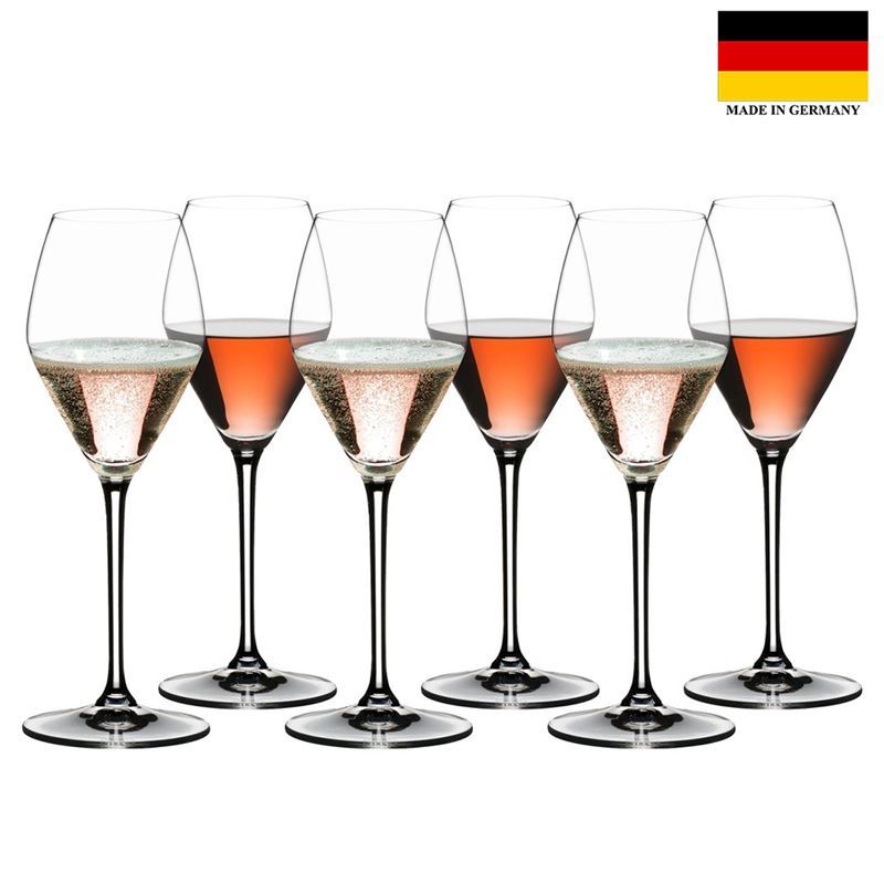 Riedel Extreme – Rosé/Champagne 320ml VALUE 6-Pack (Made in Germany)