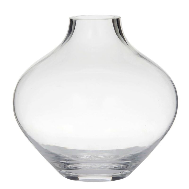 Amalfi – Idah Glass Vase 16×17.5cm