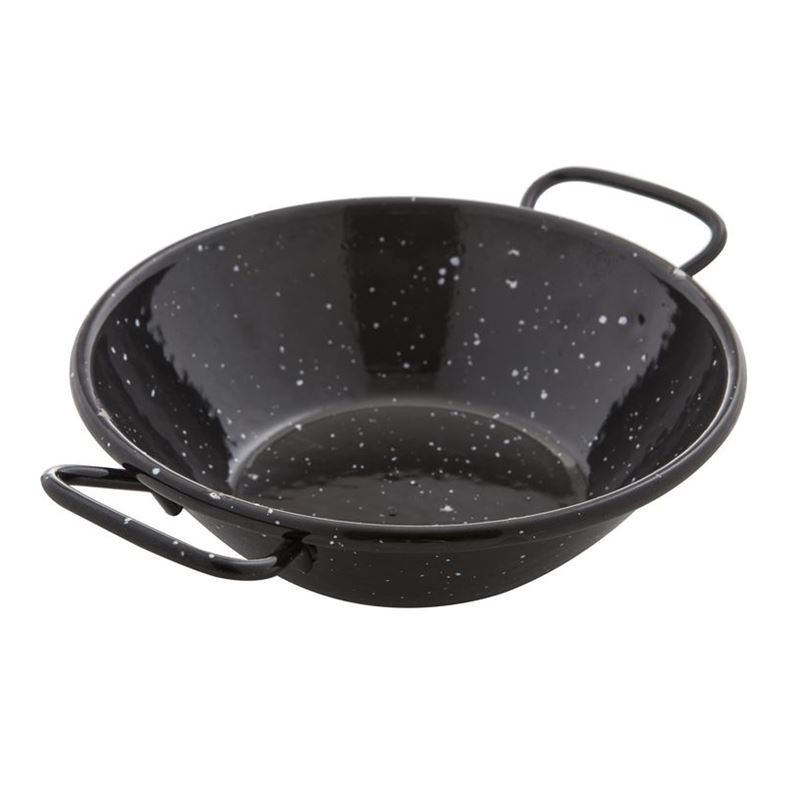 Garcima – Mini Enamelled Deep Pan Black 14x4cm (Made in Spain)