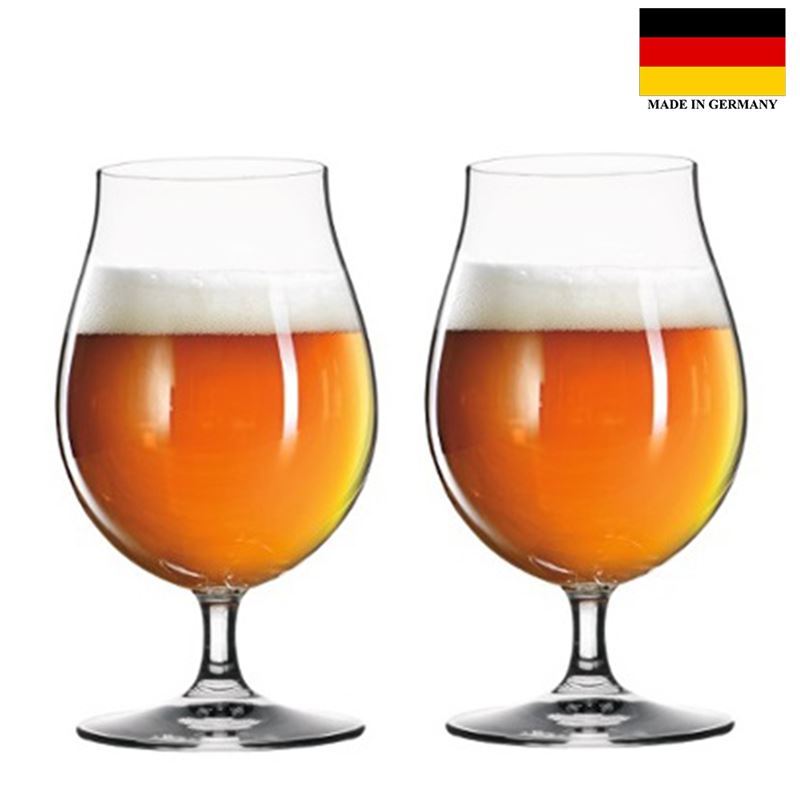 Spiegelau – Beer Classics – Stemmed Pilsner 440ml Set of 2 (Made in Germany)