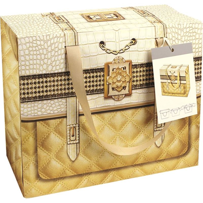 Ogilvies Designs – Gift Bag Box Square Bag Bianca