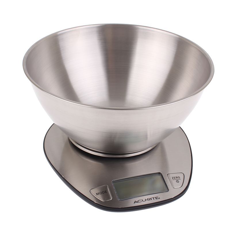 ‘Acu-rite’ – Digital Kitchen Scale  with Bowl 1g/5kg