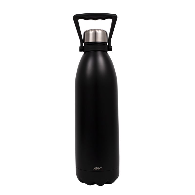 Avanti – Fluid Vacuum Stainless Steel Bottle 1.5Ltr Matt Black