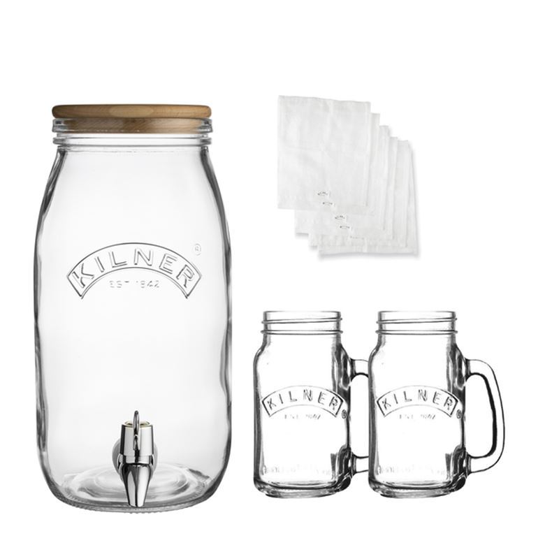 Kilner – Kombucha Drinks Making Set 3Ltr