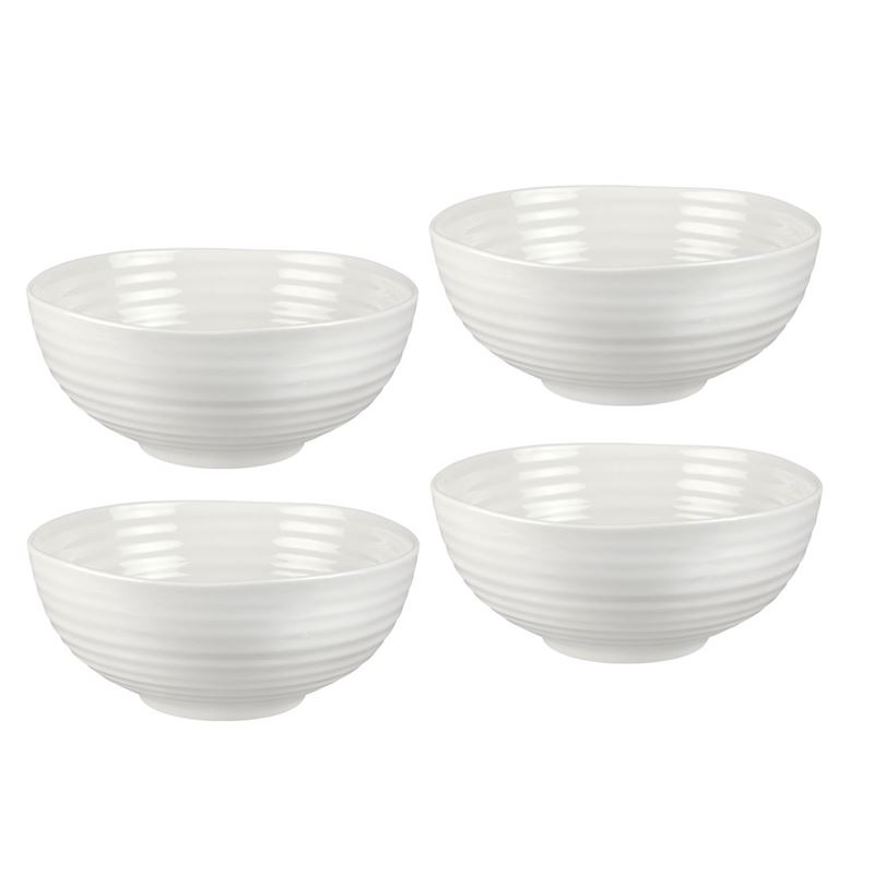 Sophie Conran for Portmeirion – Ice White Noodle Bowl 18cm Set of 4