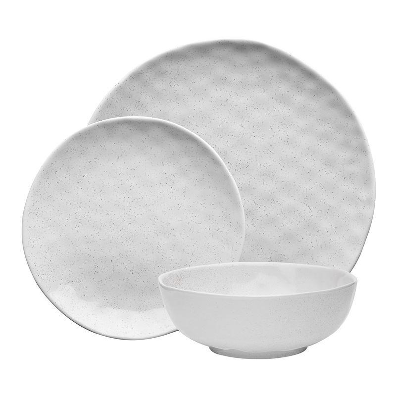 Ecology – Milk Speckle 12pc Dinnerset – Premium Stoneware
