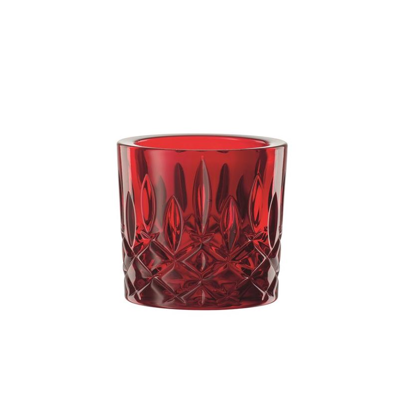 Nachtmann Crystal – Noblesse Votive Red 6.6cm  (Made in Germany)