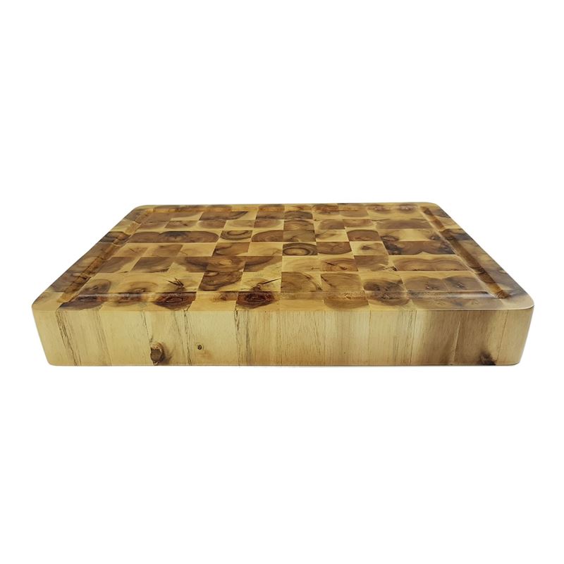 Woodpecker – Rectangular Acacia End Grain Board 50x38x4cm