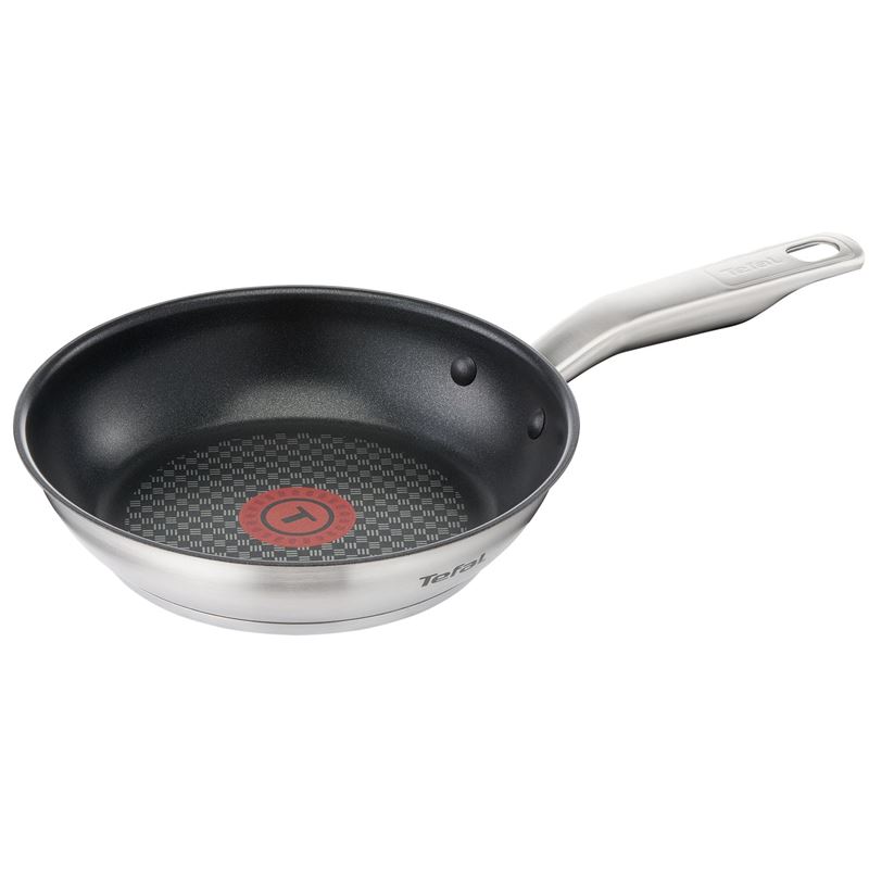 Tefal – Virtuoso Stainless Steel and Non-Stick Frypan 24cm