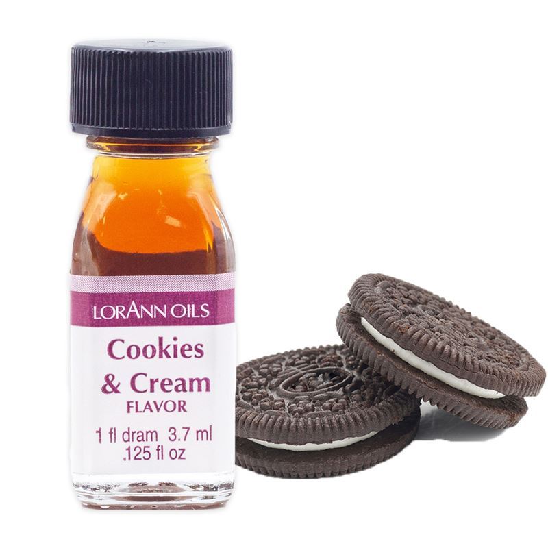 LorAnn Oils – Cookies and Cream Flavour 1 Dram 3.7ml (Made in the U.S.A)