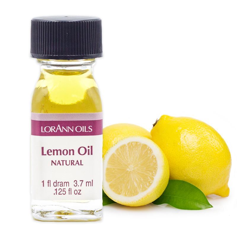 LorAnn Oils – Lemon Oil Flavour 1 Dram 3.7ml (Made in the U.S.A)