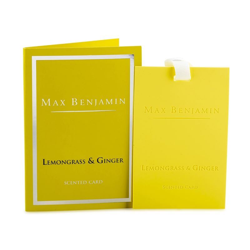 Max Benjamin – Classic Scented Card Lemongrass & Ginger