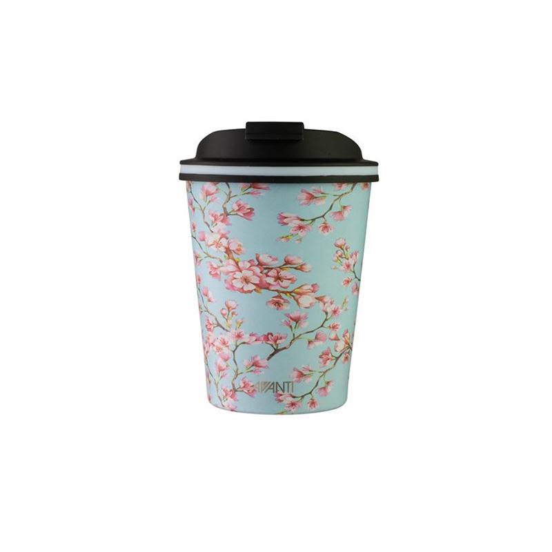Avanti – GOCUP Double Wall Stainless Steel Coffee Cup 236ml Cherry Blossom
