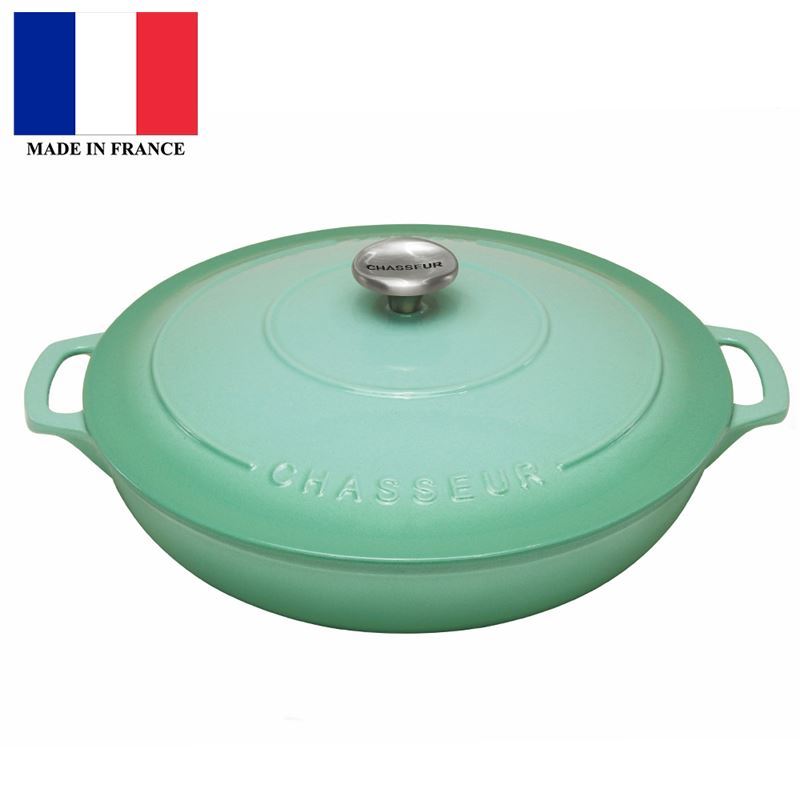 Chasseur Cast Iron – Peppermint Round Buffet Casserole 30cm 2.5Ltr (Made in France)