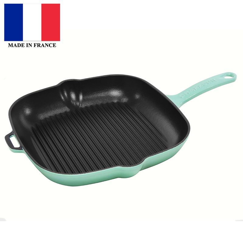Chasseur Cast Iron – Peppermint Square Grill 25cm (Made in France)