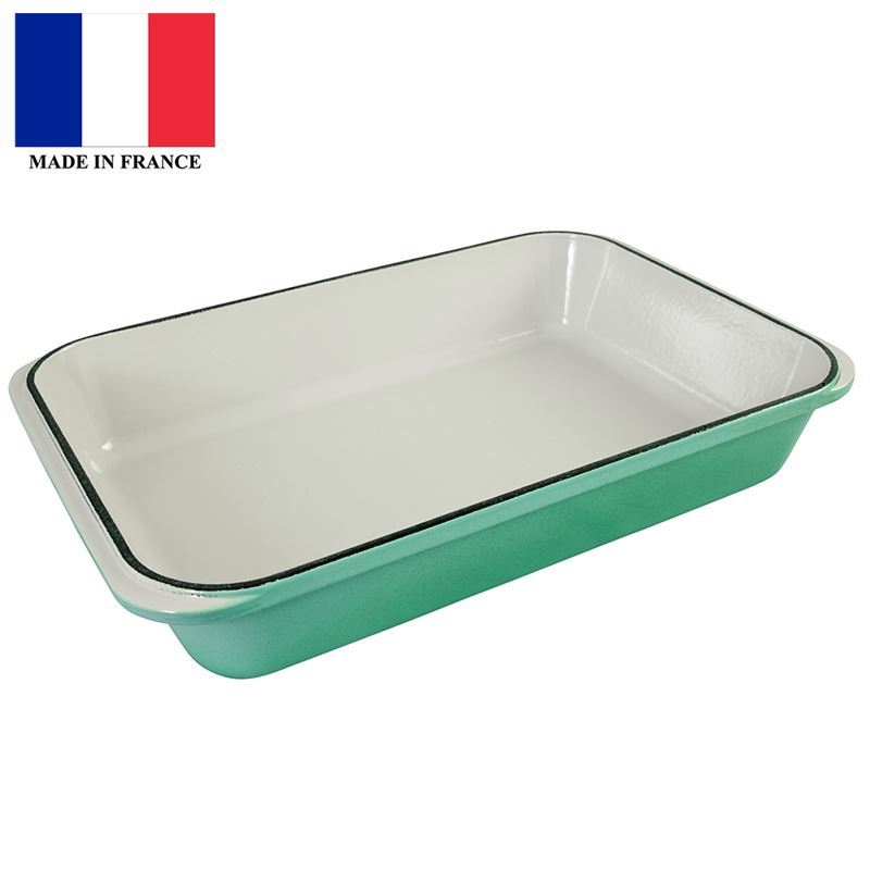 Chasseur Cast Iron – Peppermint Rectangular Roaster 40x26cm (Made in France)