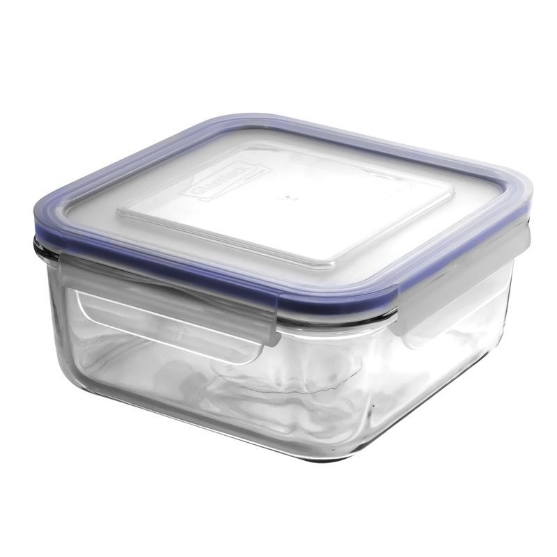 Glasslock – Square Tempered Glass Food Container 850ml