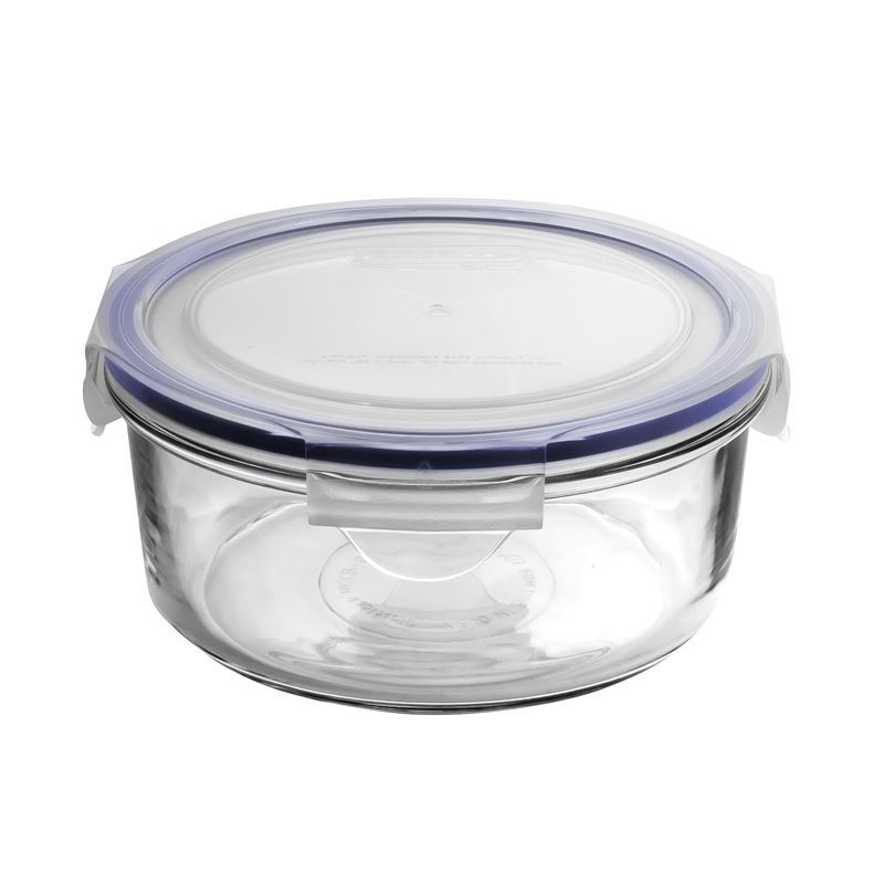Glasslock – Round Tempered Glass Food Container 920ml
