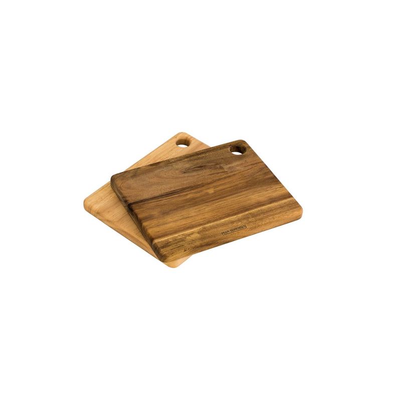 Peer Sorensen – Acacia & Rubberwood Chopping Board 19.5x15x1.5cm Set of 2