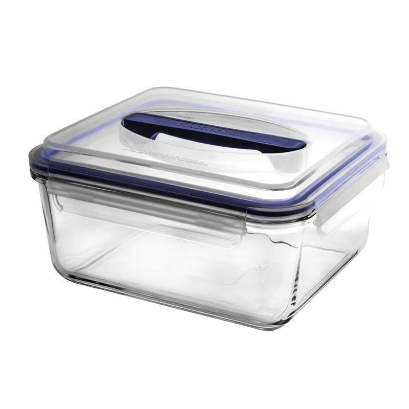 Glasslock – Handy Rectangular Tempered Glass Food Container 2.7Ltr