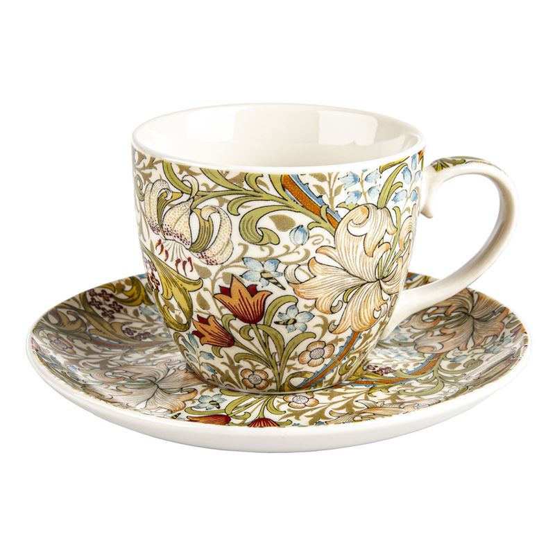 Nostalgic – Fine China Cup and Saucer Golden Lily 260ml