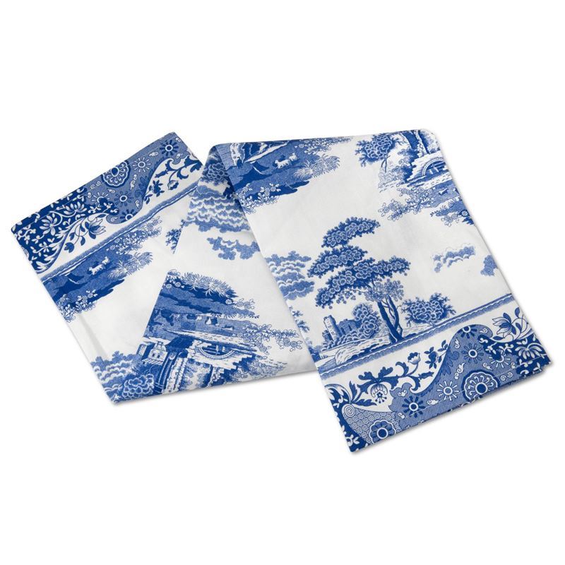 Spode by Pimpernel – Blue Italian Tea Towel 45x74cm