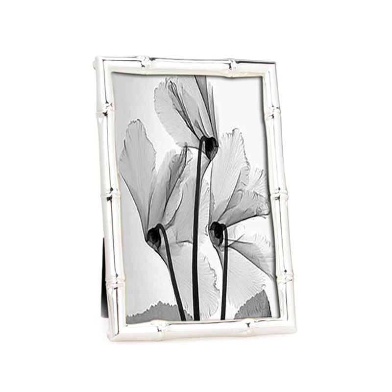 Whitehill – Bamboo Silver Plated Photo Frame 10x15cm