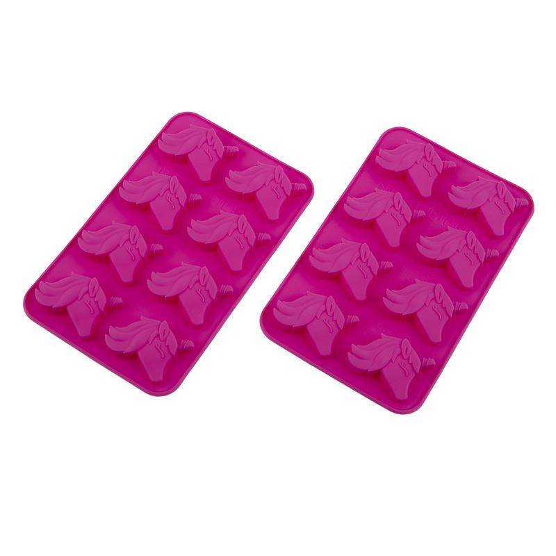 Daily Bake – Silicone Unicorn 8 Cup Chocolate Mould Set of 2