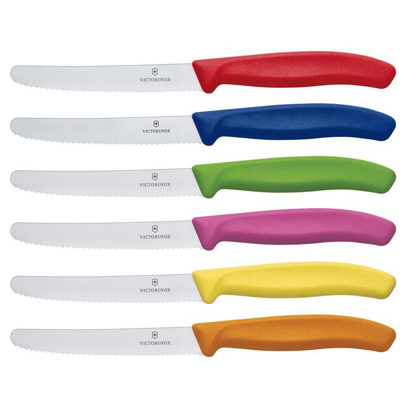Victorinox – Multi-Purpose Knife 11cm Multi Set of 6 (Made in Switzerland)