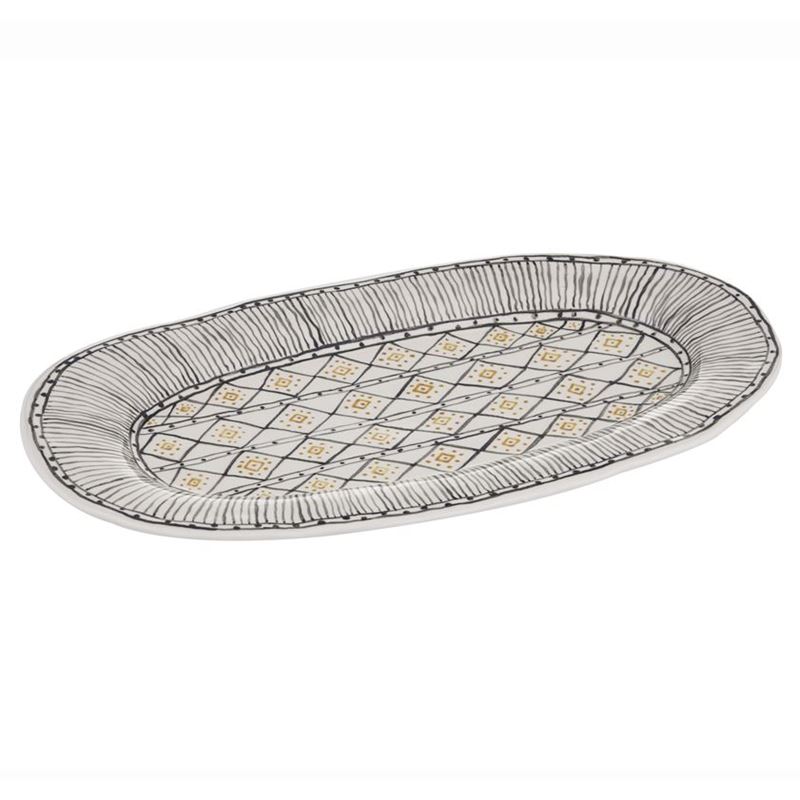 Amalfi – Ethnique Oval Serving Platter 43.3x25cm