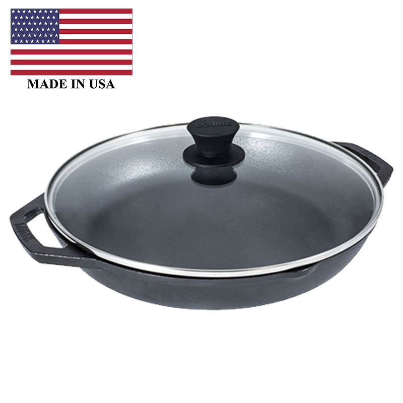 Lodge – Logic Cast Iron Everyday Chef’s Pan 30cm (Made in the U.S.A)