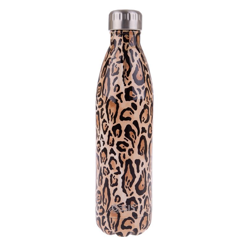 Oasis – Insulated Drink Bottle 750ml Leopard Print