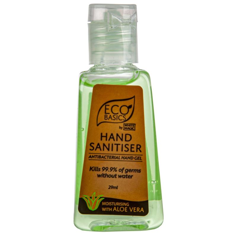 Eco Basics by White Magic – Hand Sanitiser Gel 29ml Pocket Pack