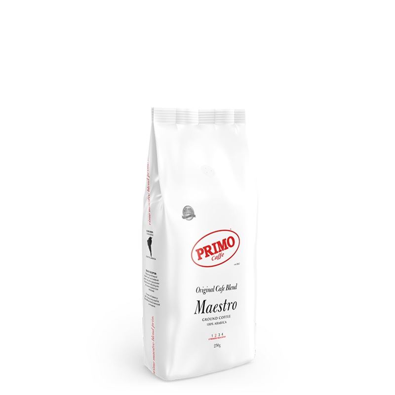 Primo – Original Cafe Blend Maestro Ground Coffee 250g